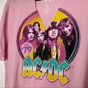 Pink AC/DC T-Shirt (NWOT)